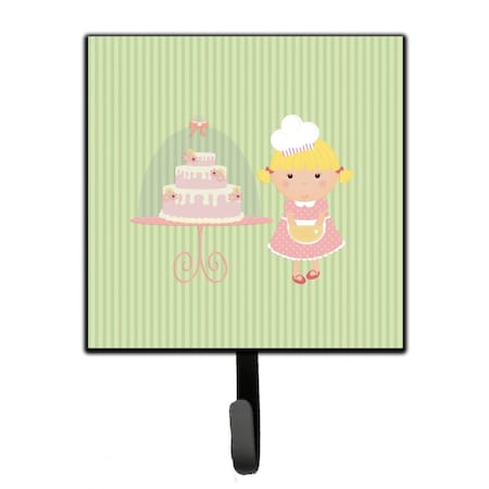 Carolines Treasures Cake Baker Blonde Green Leash or Key Holder BB7262SH4